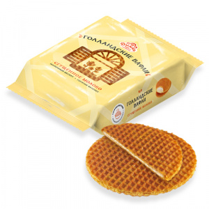 Вафли "Голландские" сгущенное молоко 150г*24