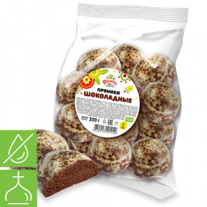 Пряники "Шоколадные" 300г*16