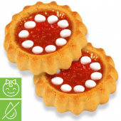 Печенье "Задумка" крем клубника со сливками 3,1 кг, дет.пит.