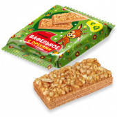 Пирожное "Вафельное" с орехами 100г*35, цв.пл.