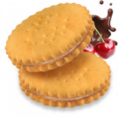 Крекер "Кремделисс" шоколадно-вишневый крем 3,1 кг