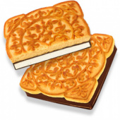 Печенье глазированное "Царское чаепитие" с суфле 2,2 кг