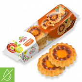 Печенье "Задумка" апельсиновый джем 360г*24, цв.пл.
