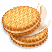 Крекер "Сэндвич Крем-де-Лис" крем-брюле 3,1 кг