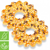 Печенье "Кольцо" с семенами льна и кунжута 2,4 кг