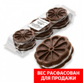 Печенье "Сэндвич Шоко-де-Лис" сливочный крем 3,36 кг, (ф)