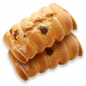 Печенье сдобное "Сдобная косичка" с изюмом и орехом 2,5 кг