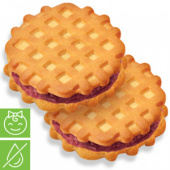 Печенье "Домашние вафельки" с черной смородиной 4,2 кг, дет.пит.